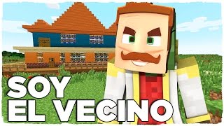 👉 SOY EL VECINO Y TROLEO A TINENQA | HELLO NEIGHBOR EN MINECRAFT!