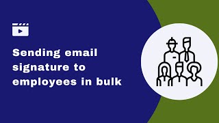 How to bulk-send email signatures to employees using Bybrand