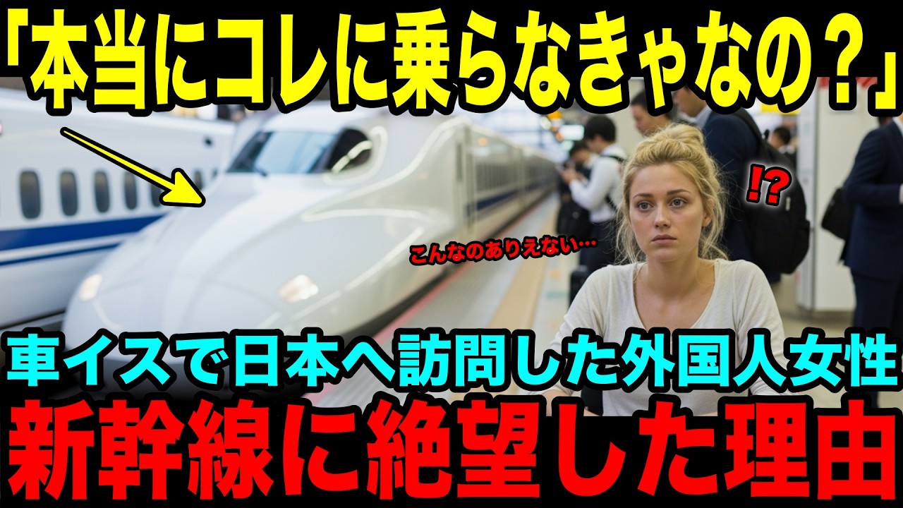【海外の反応】「え…本当にコレに乗るの!?」今、日本の新幹線が世界中から憧れの眼差しで見られているある衝撃な理由とは？