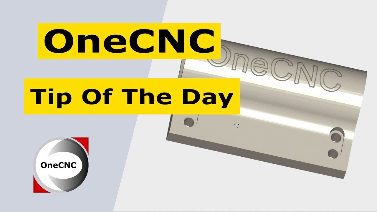 OneCNC 3D Engrave - Tip 193 - YouTube