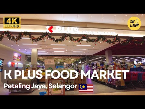 K Plus Food Market The Curve 4K Walking Tour Largest Korean Supermarket Tour Mutiara Damansara
