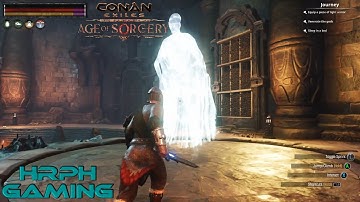 Fighting Unnamed City Bosses - Conan Exiles Age of Sorcery Chapter 2, Single Player on PC [E12]