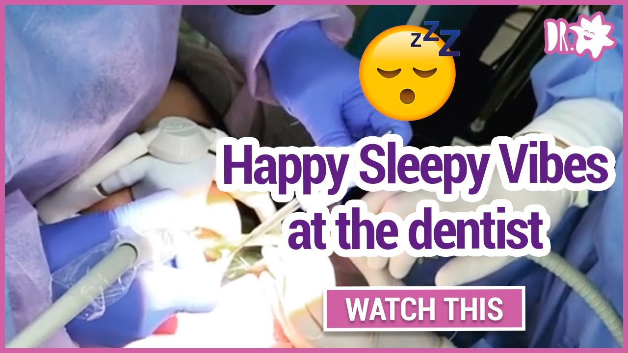Happy Sleepy Vibes at the dentist 🦷  - Tooth fairy in Dubai