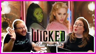 Wicked (2024) Official Movie Trailer Reaction!