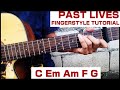 Past Lives | Borns + SapientDream | Fingerstyle Tutorial