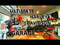 Ultimate Harley Davidson Garage setup and ideas