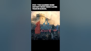 POV: You learned more history from video games than in school
