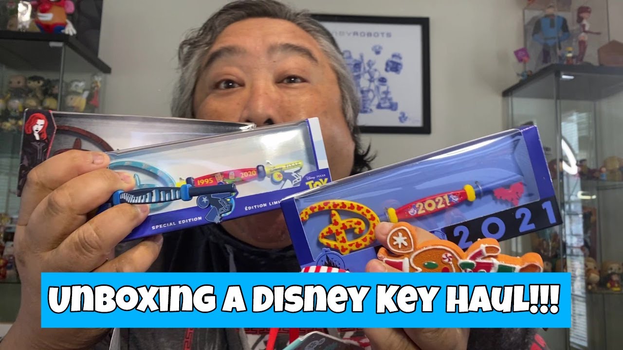 Unboxing A DISNEY KEY Haul