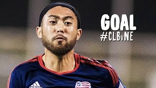 Goal Lee Nguyen One-Man Show Breaks Through Defense Columbus Crew Vs New England Revolution