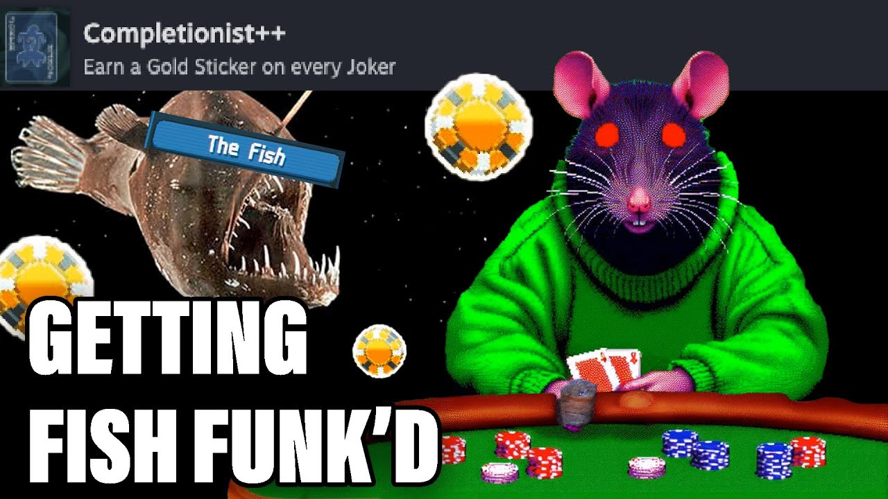 Go Fish In Balatro | Completionist++ Suffercore - YouTube