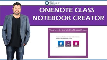 onenote class notebook creator