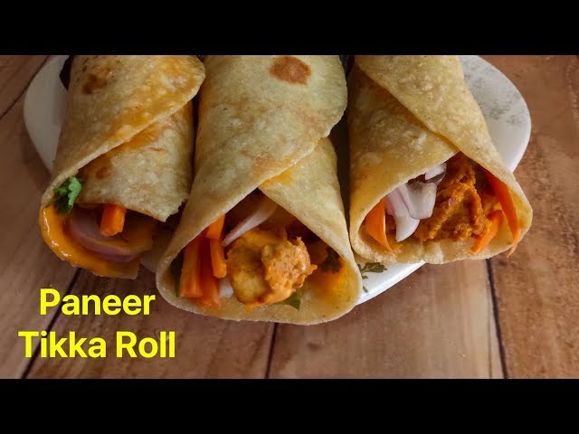 Paneer Tikka Roll | पनीर टिक्का रोल | Best Bites