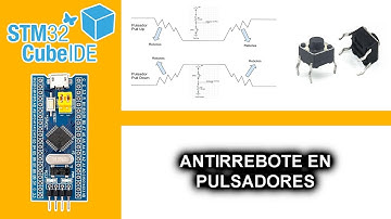 7.- ANTIRREBOTE EN PULSADORES - CURSO MICROCONTROLADORES ARM EN C