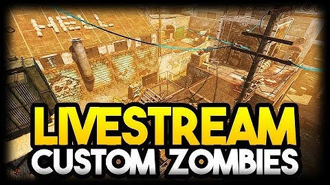 BLACK OP3 CUSTOM ZOMBIES - NEW MAP GRIT, BETA TEST LIVESTREAM