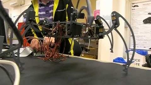 Third year project - Symmetrical hexapod robot walking - Part 1