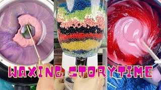 🌈✨ Satisfying Waxing Storytime ✨😲 #784 I asked my mom to come around so that I can take a shower