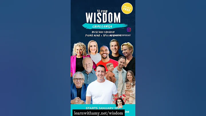 Start 2023 off right: with the wisdom of God. Join...