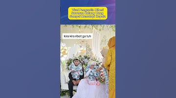 Viral Pengantin Diberi Saweran Uang Kalung Sampai Menutupi Kepala