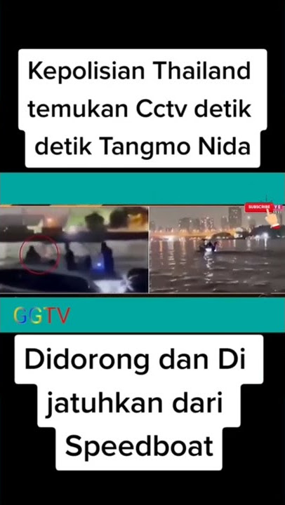 Tangmo didorong oleh pelaku #tangmo #tangmonida #thailand