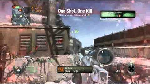Black Ops: Da-Kid-Capone L96A1 Snipin Montage Episode 1