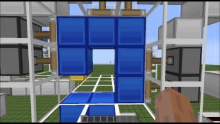 Minecraft Redstone Creation: Vortex Door, spin and open @GaloventMech