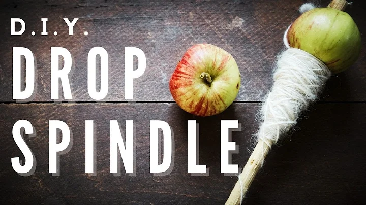 How to make a Drop Spindle for hand spinning yarn.