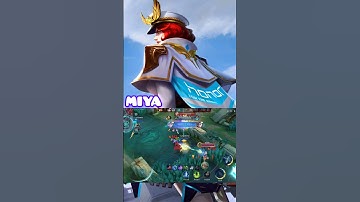 MIYA GAMEPLAY😈#mobilelegends #mlbb #mlbbshorts #mlbbcreatorcamp #gaming #shorts #miya #mlb #ml