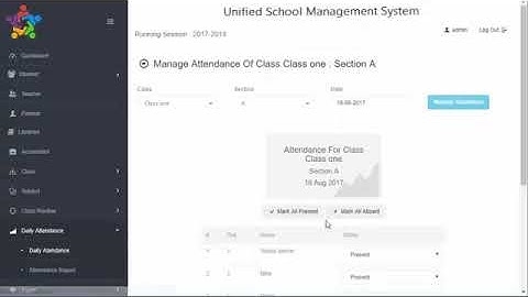 How to take daily attendance of students and export attendance report   YouTube 360p