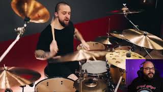 Metal Drummer Reacts - Eloy Casagrande - Heretic Anthem (Drum cover)