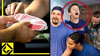 Magician made him FLIP with his Trick! Mind Blown.