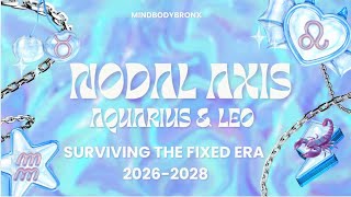 Everything You Need To Know About The Aquarius & Leo Nodal Shift (2026–2028) Part 1 ♒️♌️