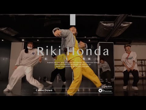 Riki Honda"Come Down/Anderson .Paak"@En Dance Studio SHIBUYA