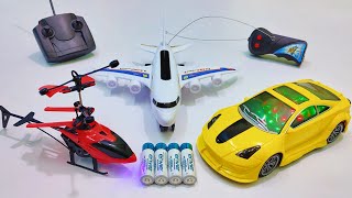 3D Lights Airbus A380 and 3D Lights Rc Car | rc helicopter | aeroplane | airbus a380 | helicopter