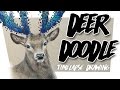 DOODLE DEER | Timelapse Drawing