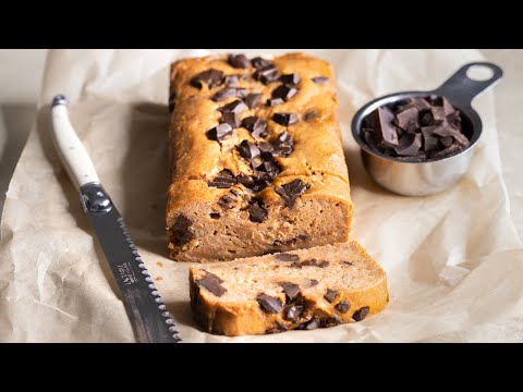 Choc Chip Sweet Potato Bread, no gluten, no dairy, no eggs - Real Food Healthy Body