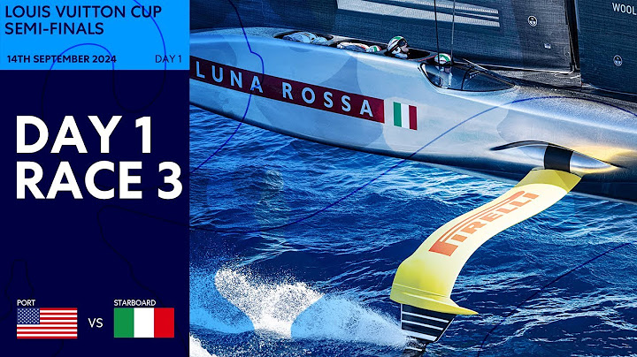 Louis Vuitton Cup Semi-Final Race 3 | NYYC American Magic vs. Luna Rossa Prada Pirelli | Full Replay