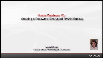 Oracle Database 12c: Creating a Password-Encrypted RMAN Backup