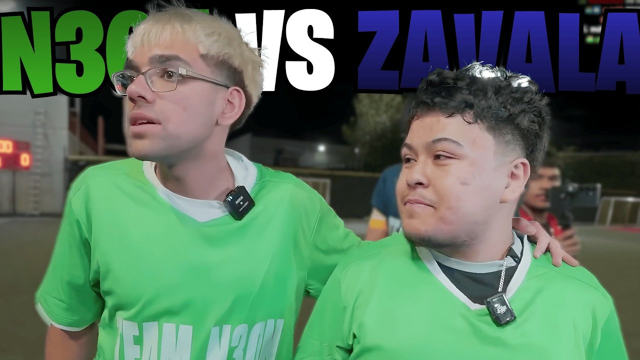 Benjy Chavez at N3ON VS. ZAVALA streamer soccer game ⚽ ft. Wendy Ortiz, Yera and MORE!