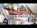 CHRISTMAS CLEAN &amp; DECORATE WITH ME 2020 PART 1 | CHRISTMAS DECORATING IDEAS ON A BUDGET