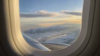 Airplane Window ASMR ✈️ Relaxing Flight Sounds Above the Clouds #Shorts