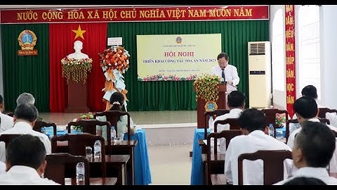 TANDBRVT | Hội nghị triển khai công tác Tòa án nhân dân hai cấp tỉnh Bà Rịa - Vũng Tàu năm 2023