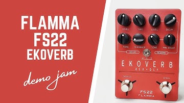 Flamma FS22 Ekoverb Delay + Reverb Demo