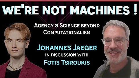 We are not machines! with Fotis and Yogi (Johannes Jäger)