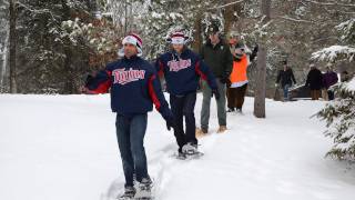 Minnesota Twins Visit Lake Bemidji State Park
