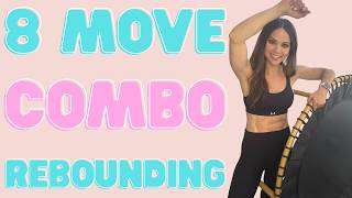 20 MIN Rebounding Workout 🔥 Burn Fat FAST (8 Move Combo | Intermediate-Advanced)