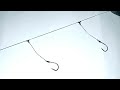 How to Create a Easy Bottom Fishing Rig | No More Tangled Rigs With This Knot ( t-knot tutorial )