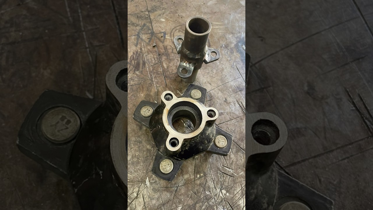 4 lug key way hub adapter for the go kart