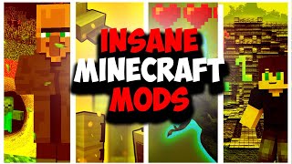 INSANE MINECRAFT MODS| CHECK THESE MODS OUT AND EXPEREIENCE A WHOLE NEW MINECRAFT WORLD