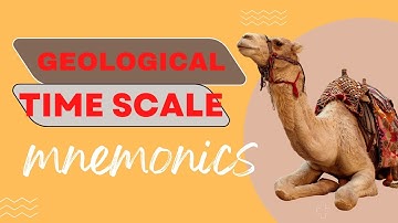 Geological time scale made easy to remember || Mnemonics || CSIR GATE & NEET