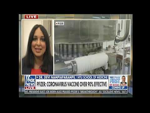 Pfizer Announces Its COVID-19 Vaccine Candidate Prevents 90% of Cases (11-10-20)